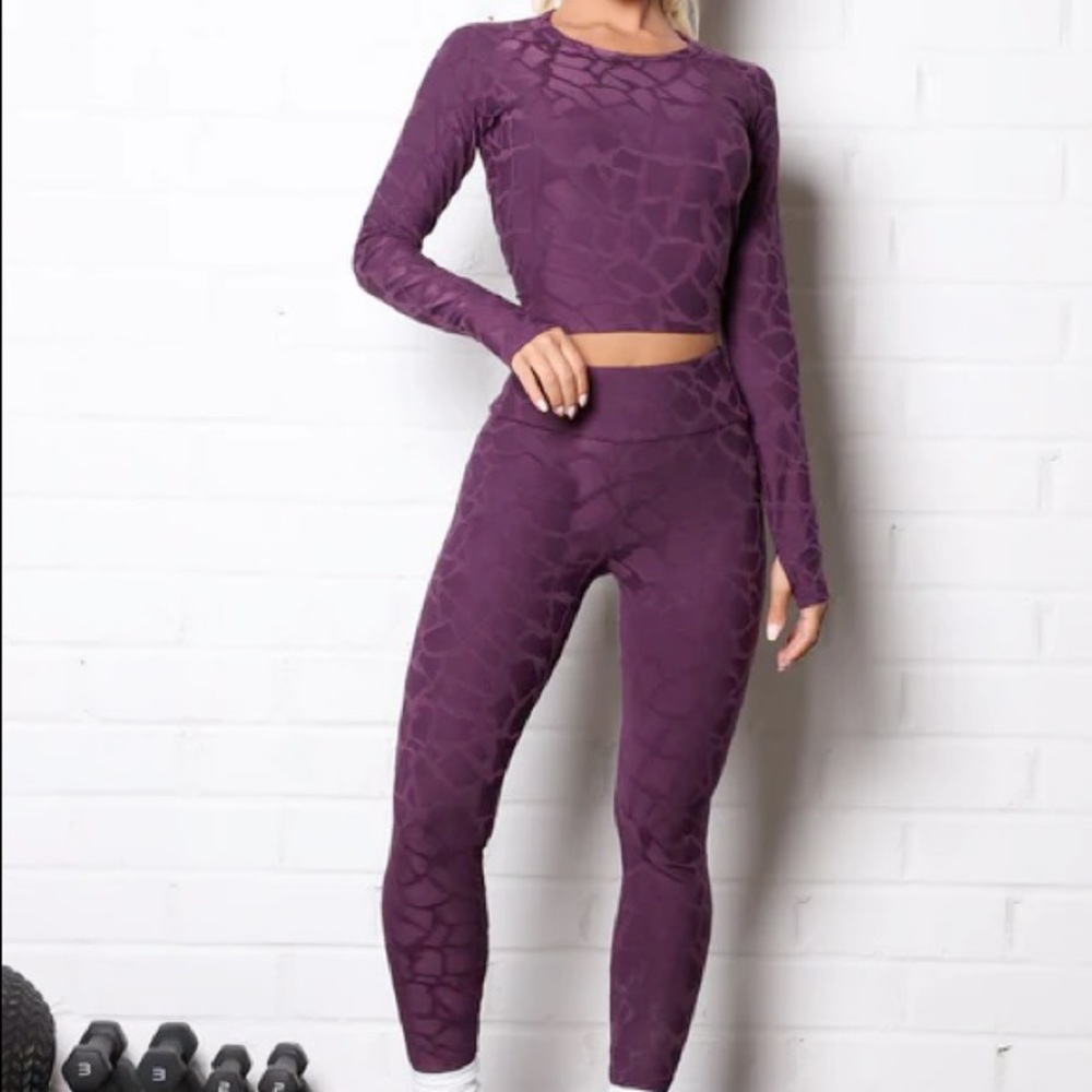 Fashion Nova Sport Infinity Seamless Set -Small